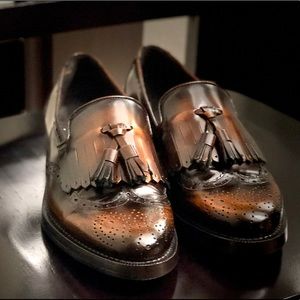 Zara Brogue Loafers